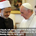 Paus dan Imam Masjid al-Azhar Berpelukan