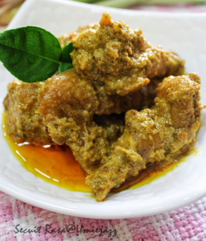 Resipi Rendang Ayam Tua Pencen Mudah Yang Simple Sedap Sis Hawa Blog Lifestyle Penuh Infomasi