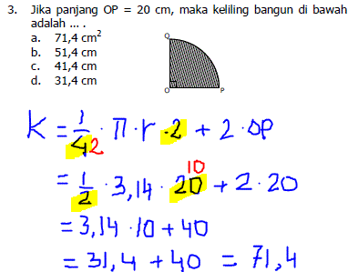 Kumpulan Soal Dan Jawaban Kelas 8 Mengenai Materi Lingkaran