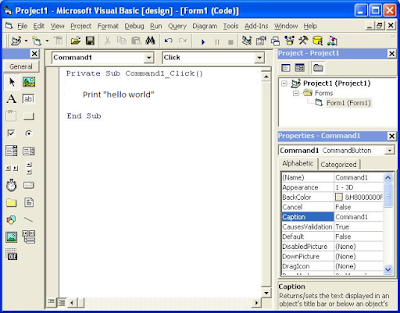 VB 6.0 WITH SUMAN: CREATE YOUR FIRST PROGRAM WITH VISUAL BASIC 6.0