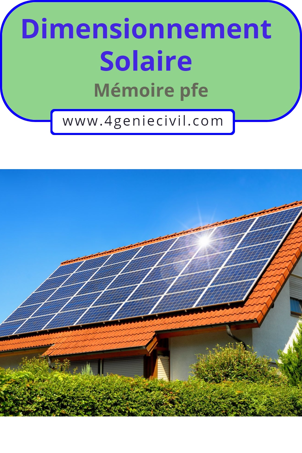 dimensionnement solaire pdf - Mémoire pfe