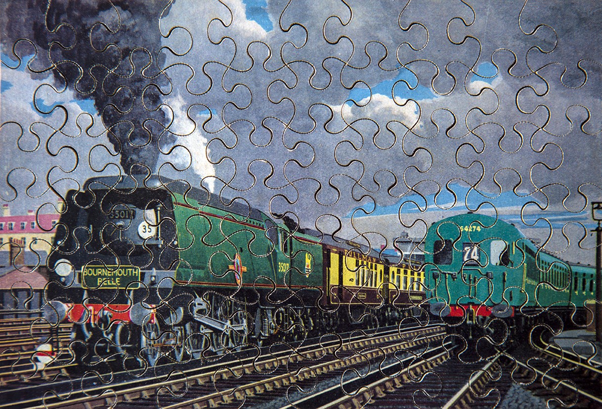 STEAM TRAINS AND JIGSAW PUZZLES October 2021