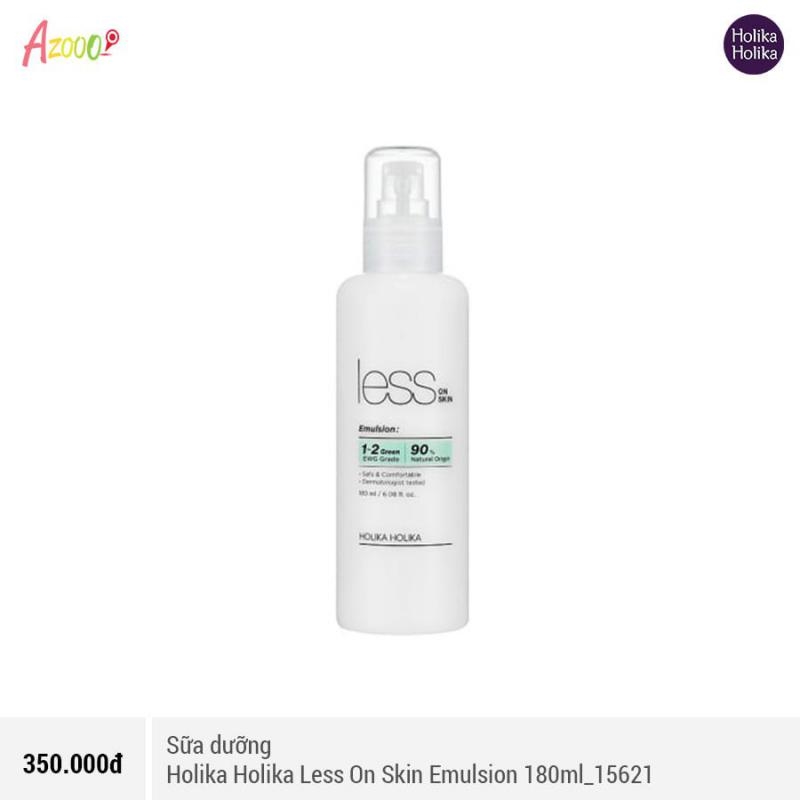 Sữa Dưỡng Holika Holika Less On Skin Emulsion 180ml