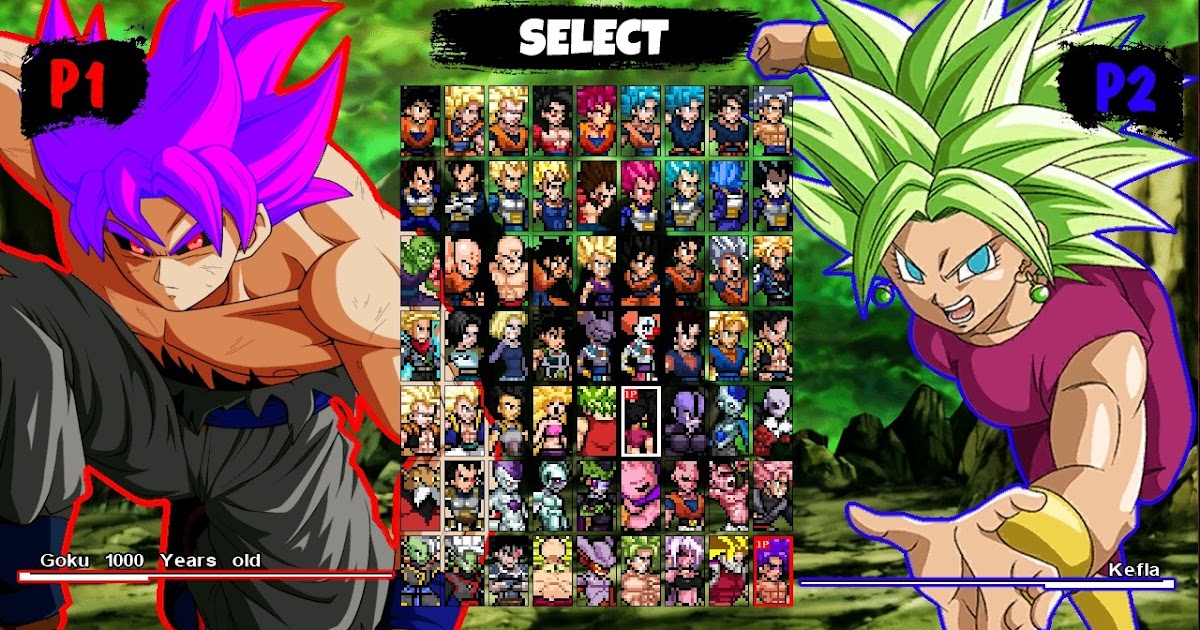 MUGEN DRAGON BALL SUPER V8 [DIRECTX] 2021 JLGAMES Z