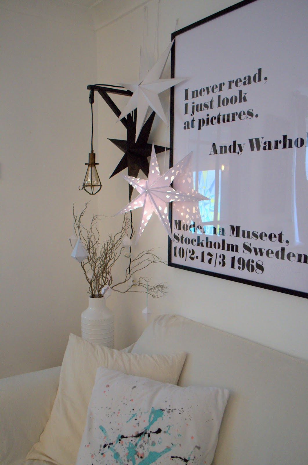 nostalgiecat: DIY paper stars...