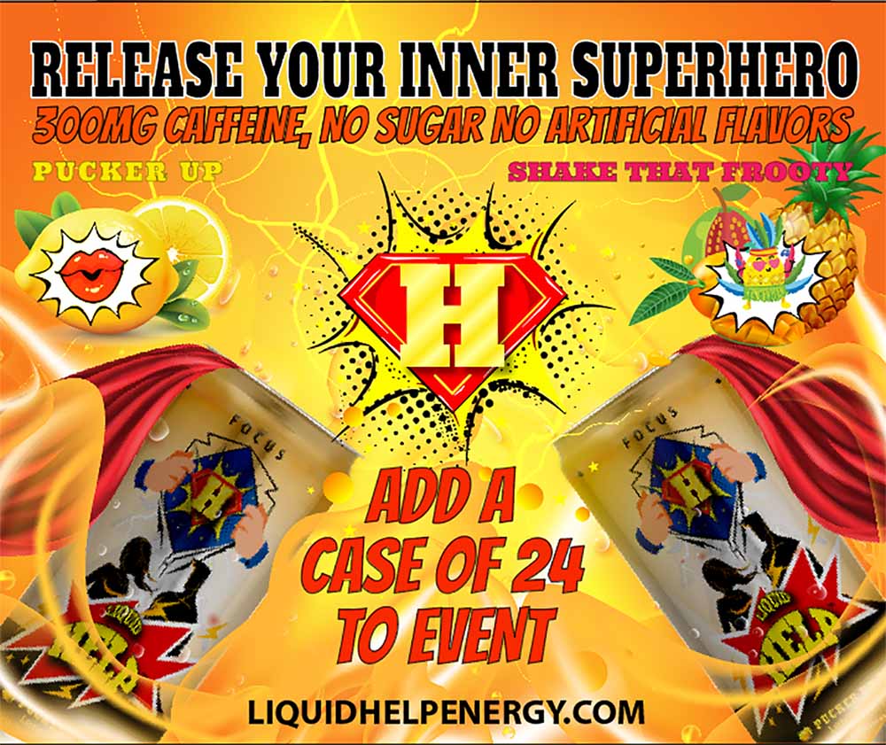 HELP ENERGY DRINK® LAUNCH 2021