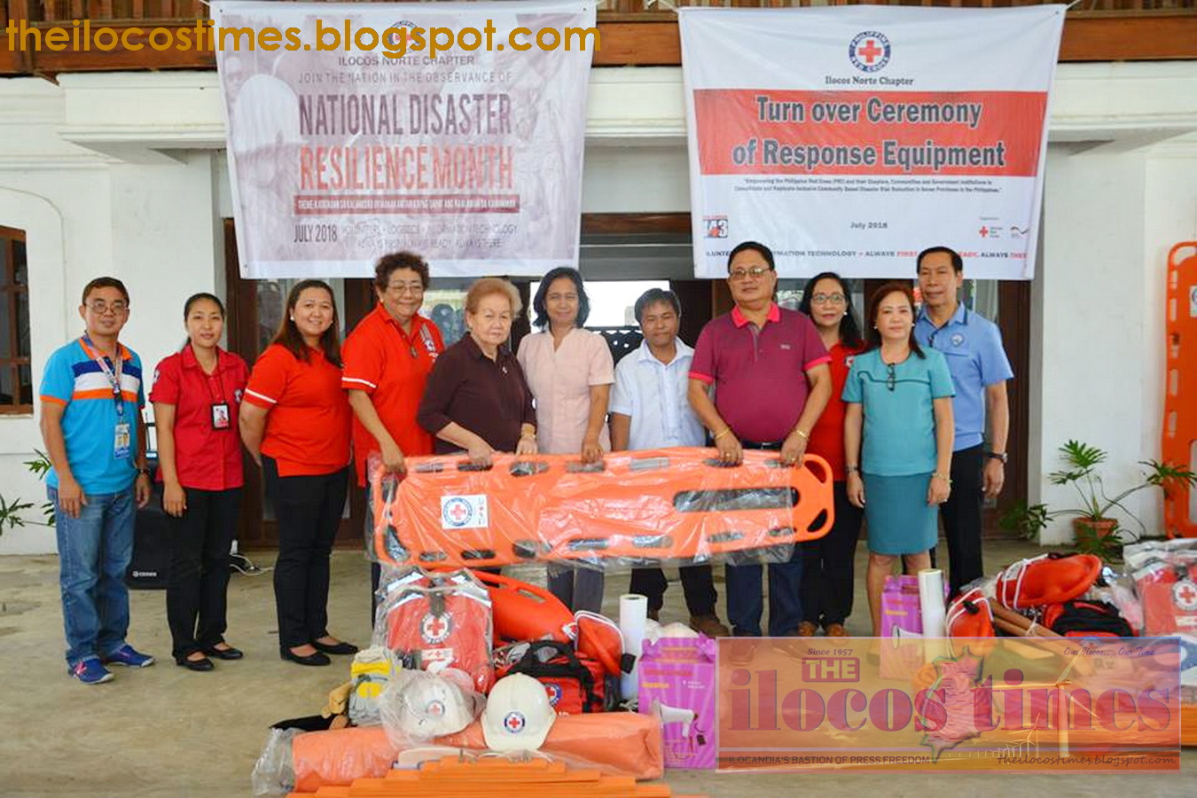 PRC gives disaster equipment to Dingras