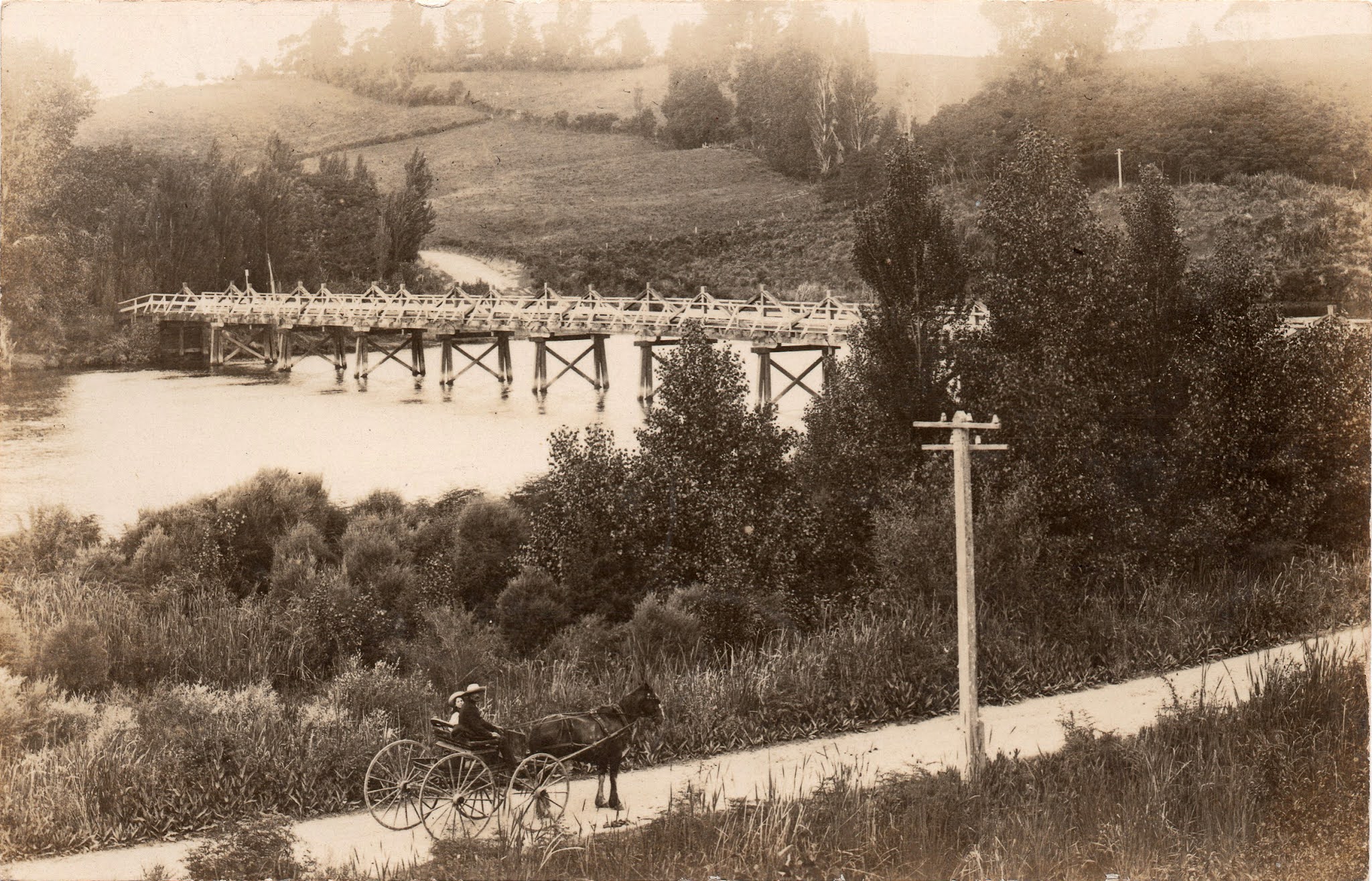 Tauranga Historical Society The Wairoa River Bridge
