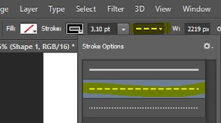 Cara membuat garis putus putus di photoshop Cara membuat garis putus putus di photoshop