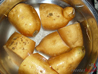 Batata cocinándose