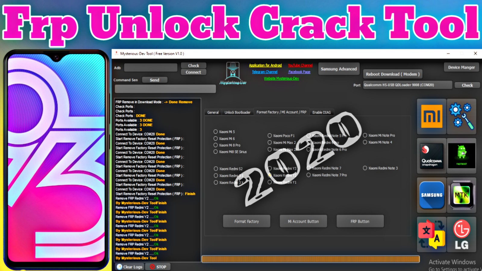 samsung frp unlock tool crack