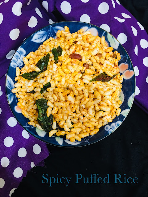 Spicy Puffed Rice / Masala Murmura