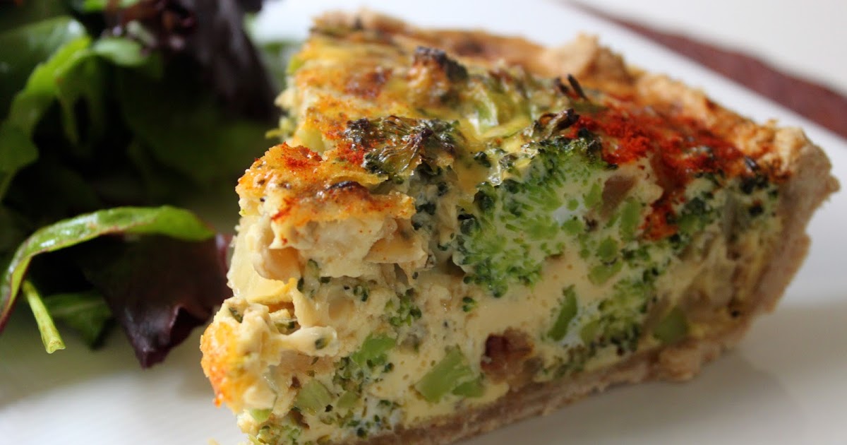Domestic Divas Blog: Broccoli Cheddar Quiche