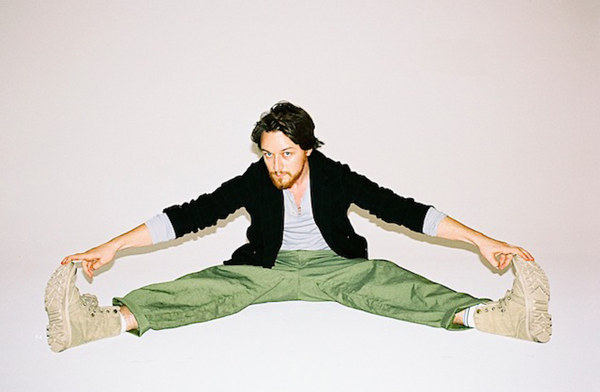 my new plaid pants Get Split By James McAvoy