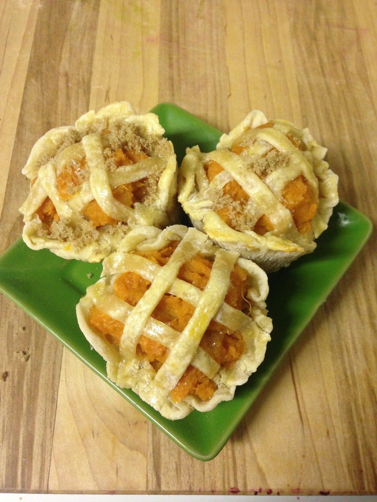 The Recovery Kitchen Mini PuffPastry Sweet Potato Pies