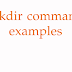 Một số ví dụ mkdir command line trên Linux