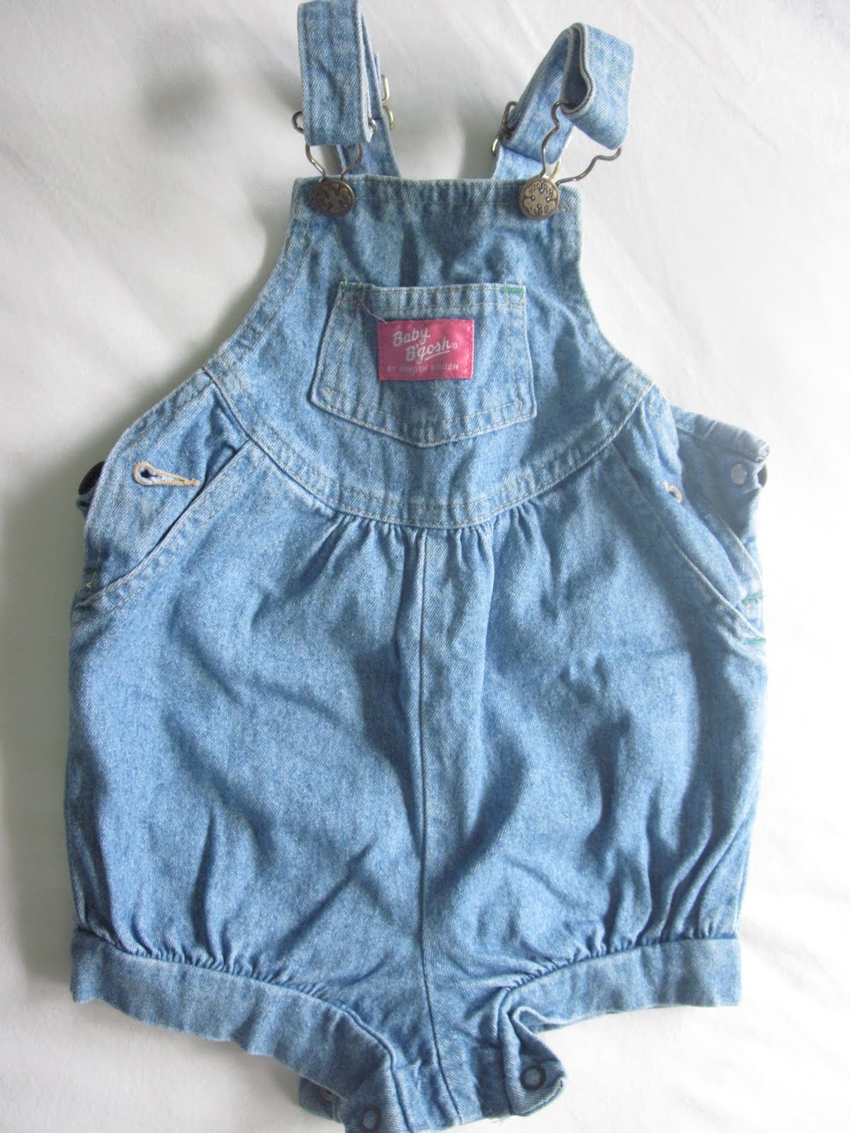 My Little Corner Shop OshKosh Baby Jeans Romper