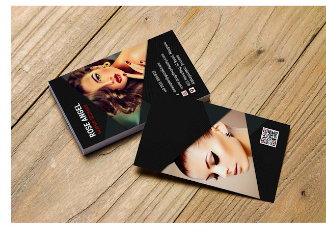 Beauty And Fashion Vertical Business Card Design Free Download Beauty And Fashion Vertical Business Card Design
