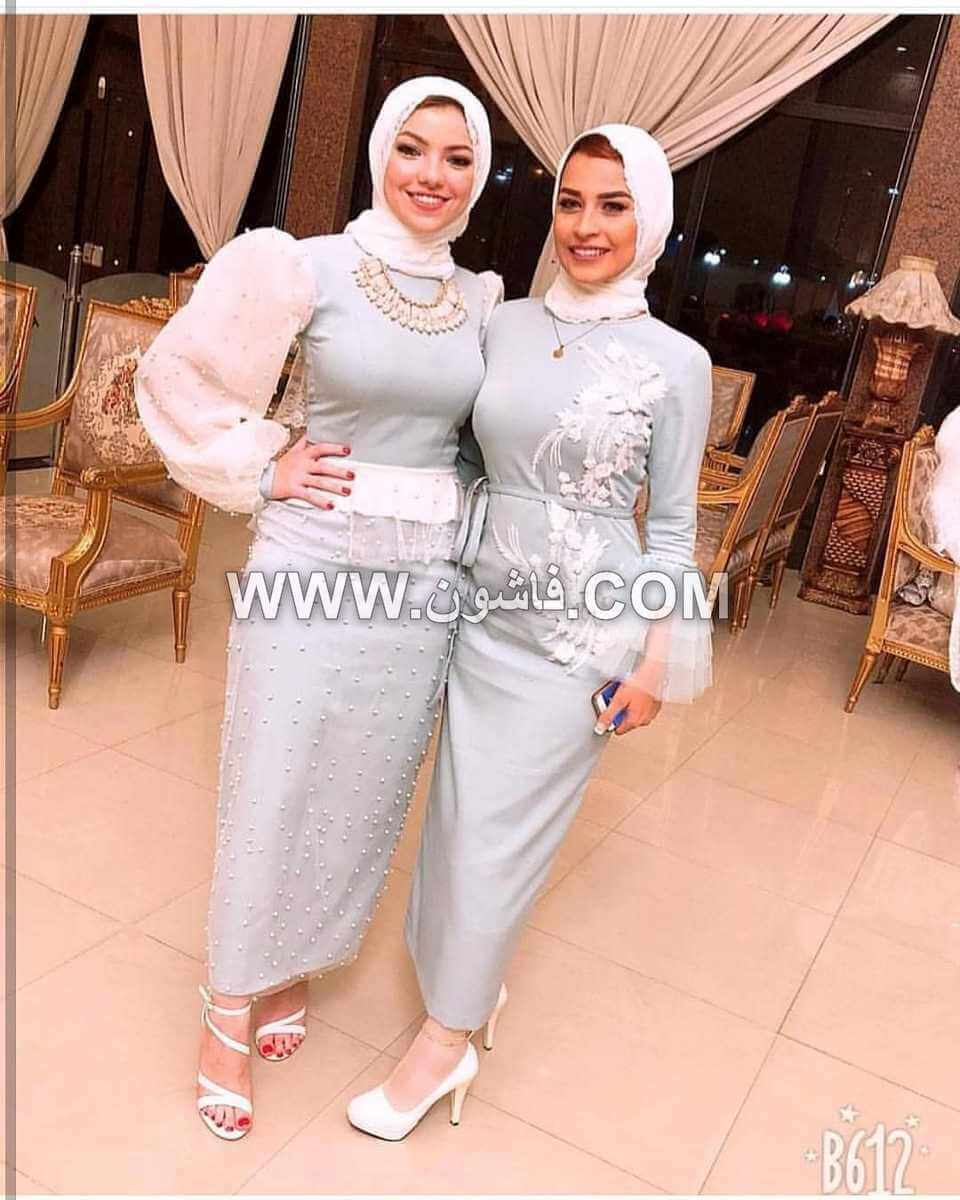 فساتين سواريه للمحجبات فساتين سهرة 2019 Hijab soiree Dresses 2019