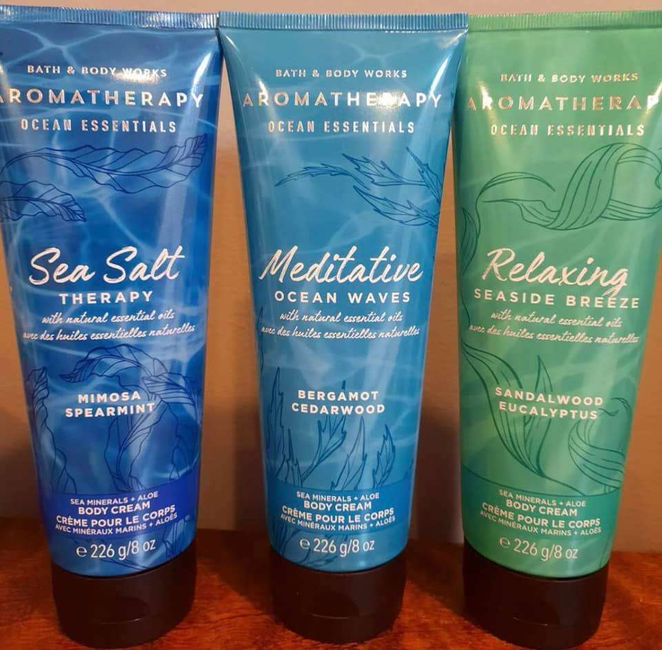 Life Inside the Page Bath & Body Works New Aromatherapy Body Care