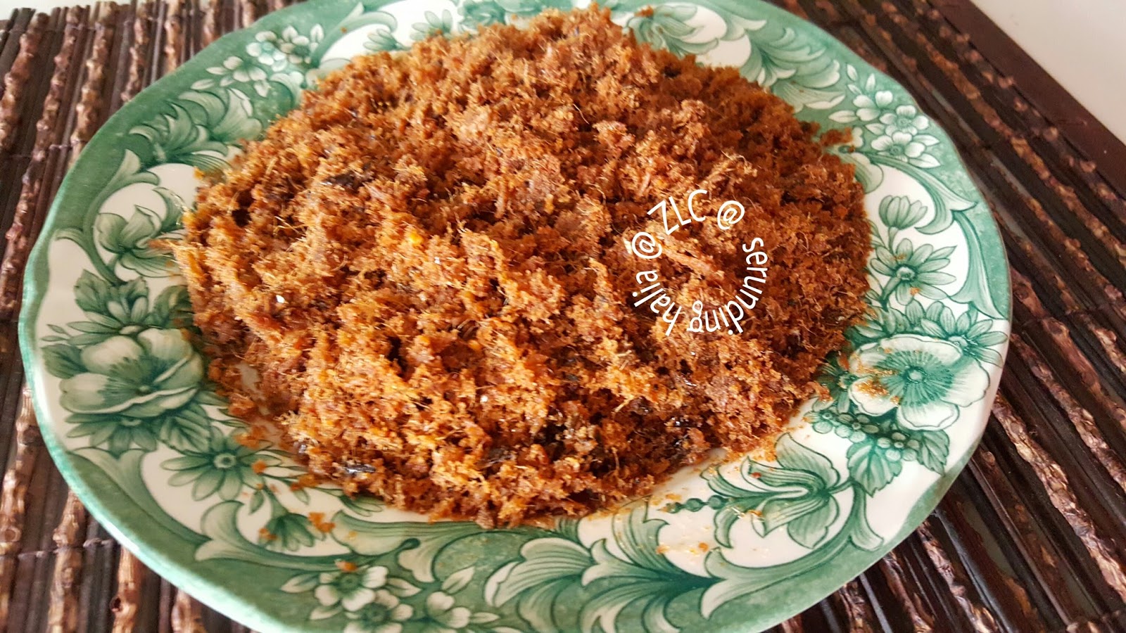 Zulfaza Loves Cooking Serunding Halia