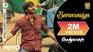 Banarasiya Lyrics in Hindi from Raanjhanaa