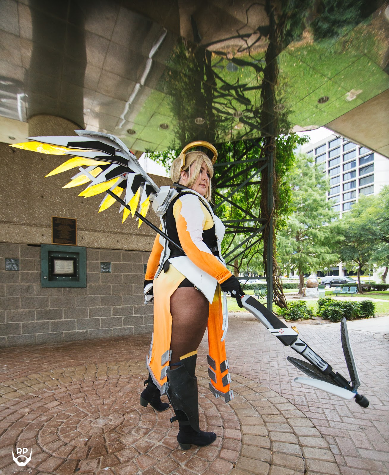 Cosplay From Start To Finish Mercy From Overwatch ~ Sugarskull Industries