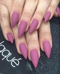 matte nail polish nails colors acrylic cuded almond plum fake το november violet nailartistshowcase alejandra cata rich