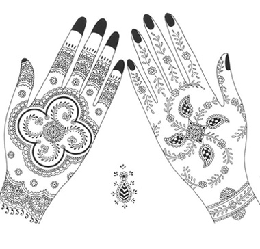 Black and White Mehndi Designs | Mehndi Designs