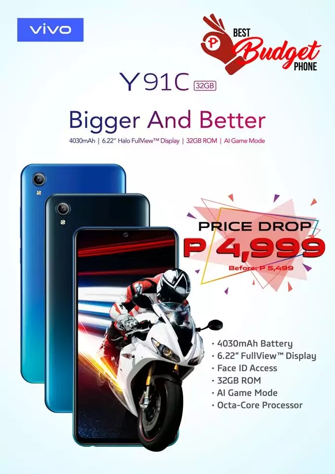 Vivo Y91C Price Drop Vivo Y91C Price Drop