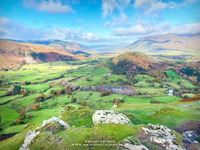 Catbells walk view cat bells keswick Lake District best route map how high summit