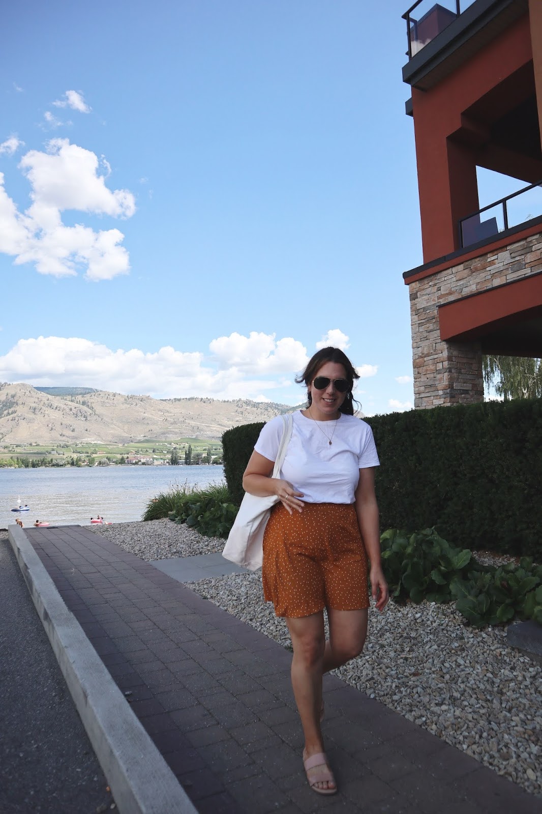 Osoyoos bc watermark resort from rache skirt le chateau leather sandals