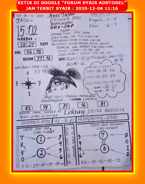 1 New Message Kode Syair Sydney 6 Desember 2020 Forum Syair Togel Hongkong Singapura Sydney 1 New Message Kode Syair Sydney 6 Desember 2020 Forum Syair Togel Hongkong Singapura Sydney