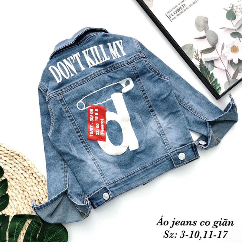 Áo Khoác Jean Bé Trai Bé Gái 159575 7 2 489