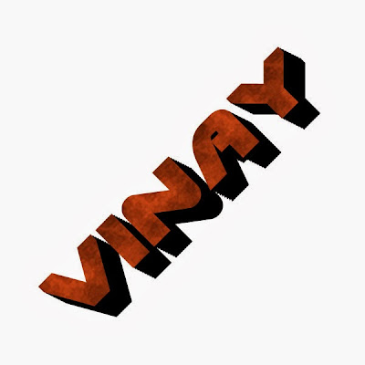 Vinay 3D Name Logo