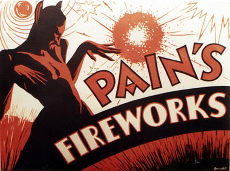 pain's fireworks england 
