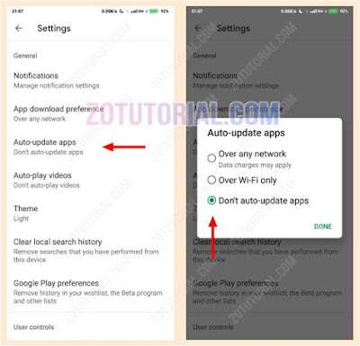 Cara Mematikan Update Otomatis Play Store Agar Tidak Boros Kuota