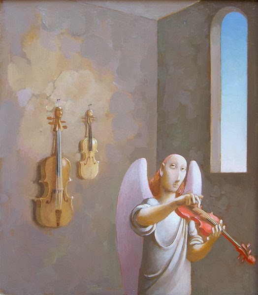 Angels violin. Ангел со скрипкой в живописи. Сопилка у художников.