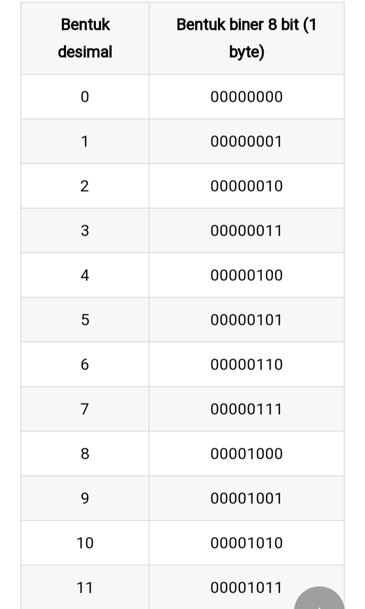 SINTA MARDIA NST Bilangan Biner
