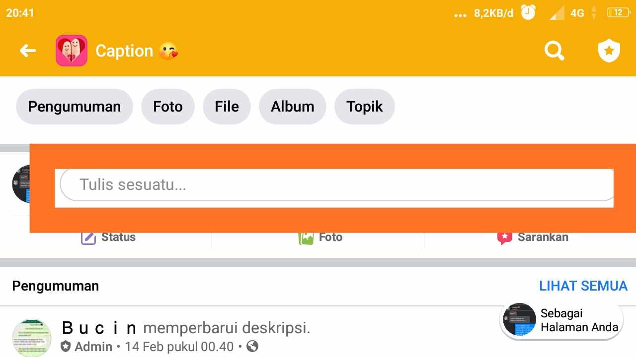 cara membagikan postingan fb ke grup
