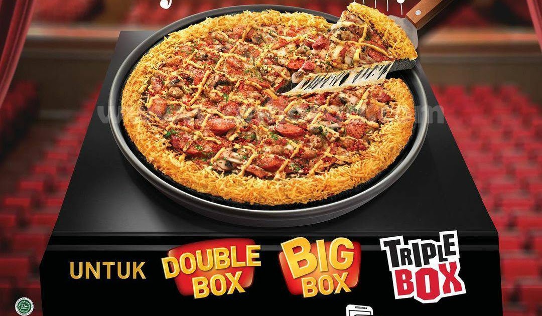 PIZZA HUT Black Meat Monsta! Promo GRATIS UPGRADE Cruncheeze scanharga