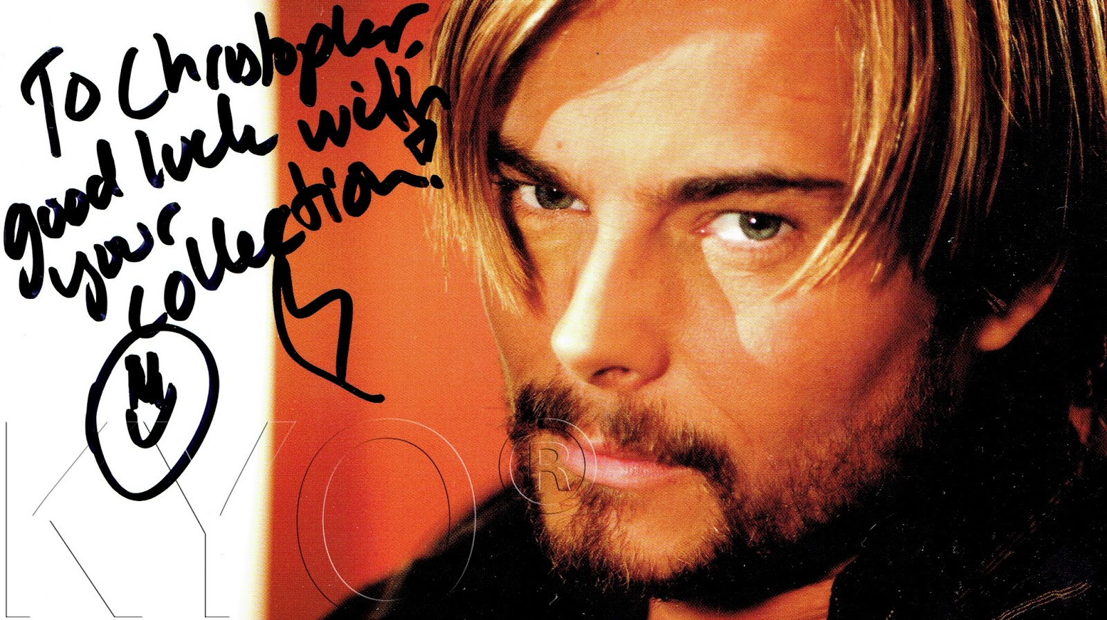 Chris Autographs Bosson