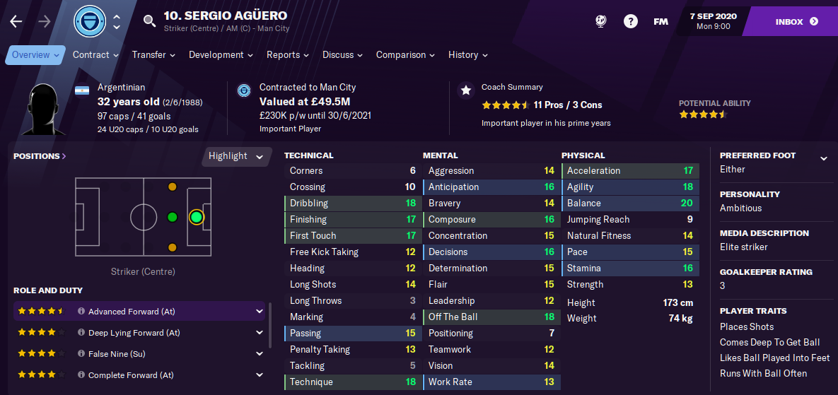 Football Manager 2021 Manchester City Tactic Team Guide FM21 FM