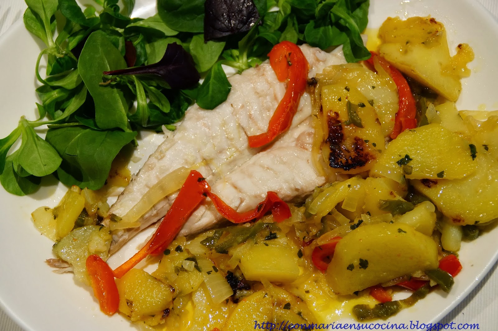 Con Maria En Su Cocina Como Hacer Una Dorada A La Sal