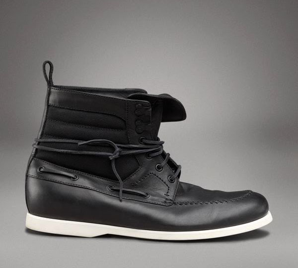The Shoe Edit: Bottega Veneta Nero Calf Canvas Boots