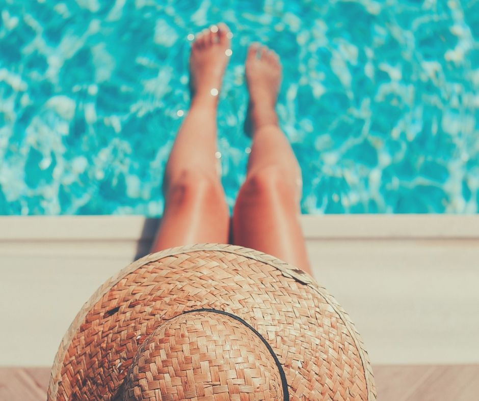 Summer Self-Care Bucket List For Mums | Relax and chill for 5 minutes.