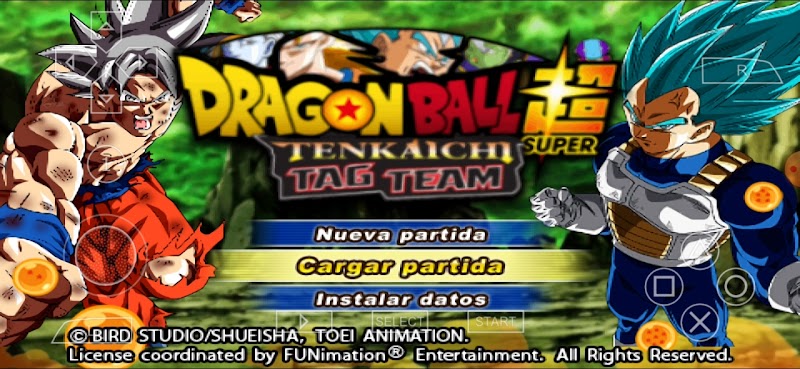 Dragon Ball Super Tenkaichi Tag Team Mod PSP ISO Download