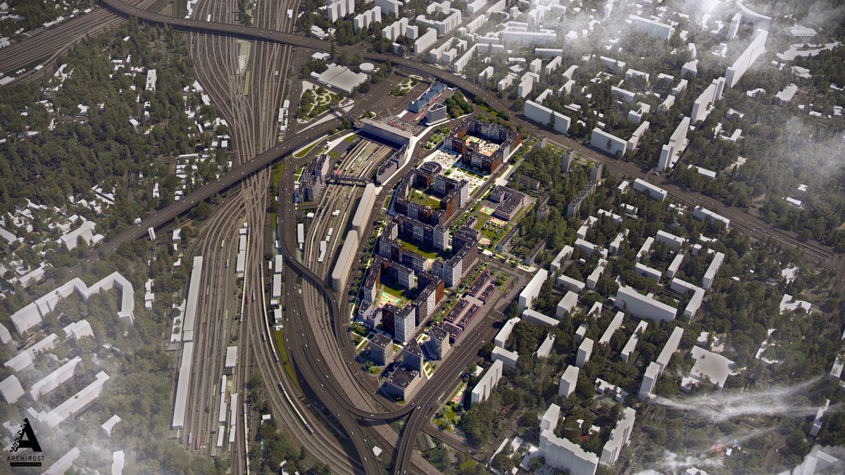 Ржд сити на рижской проект