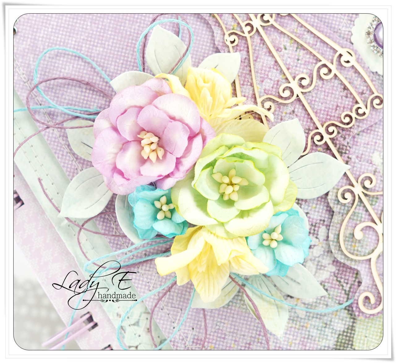 Notebook ) Scrap Art by Lady E