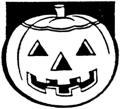 transmissionpress: Scary Pumpkin Coloring Pages